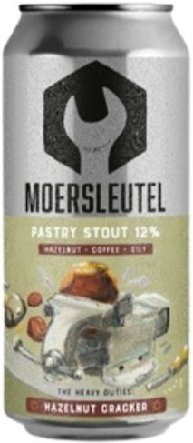 Moersleutel Hazelnut Cracker blik van 44cl