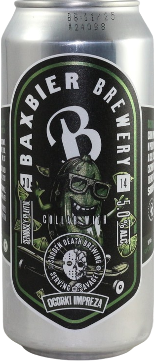 Baxbier Ogorki Impreza blik van 44cl