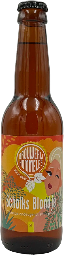 Hommeles Schalks Blondje flesje van 33cl