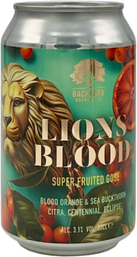 Backyard Brewing Lions Blood blikje van 33cl