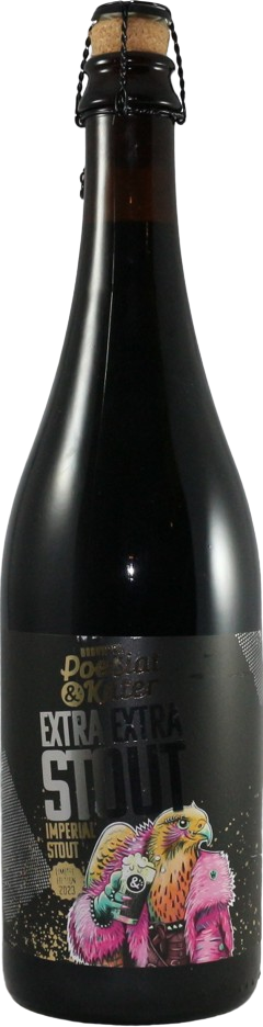 Poesiat & Kater Extra Extra Stout fles van 75cl