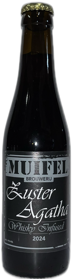 Muifel Zuster Agatha Whisky Infused flesje van 33cl