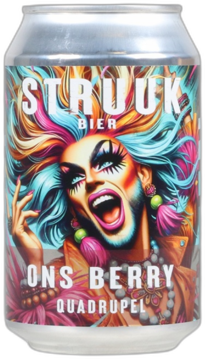 Struuk Ons Berry blikje van 33cl