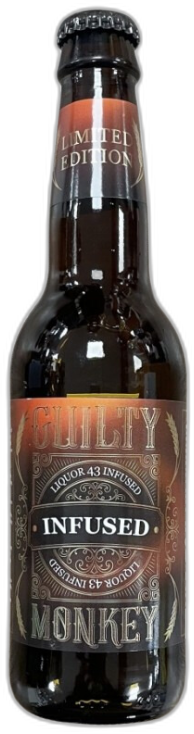 Guilty Monkey Liquor 43 Infused flesje van 33cl