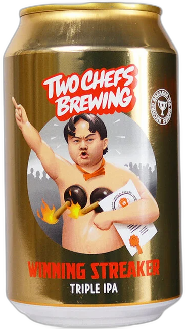 Two Chefs Winning Streaker blikje van 33cl