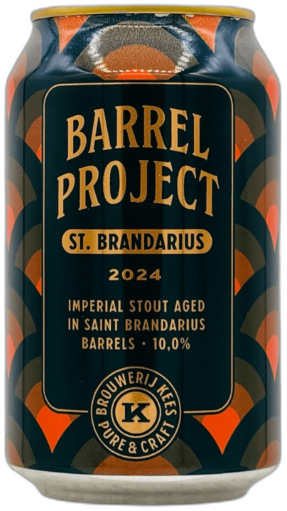 Kees Barrel Project 2024 St. Brandarius blikje van 33cl