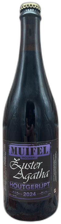 Muifel Zuster Agatha Houtgerijpt fles van 75cl