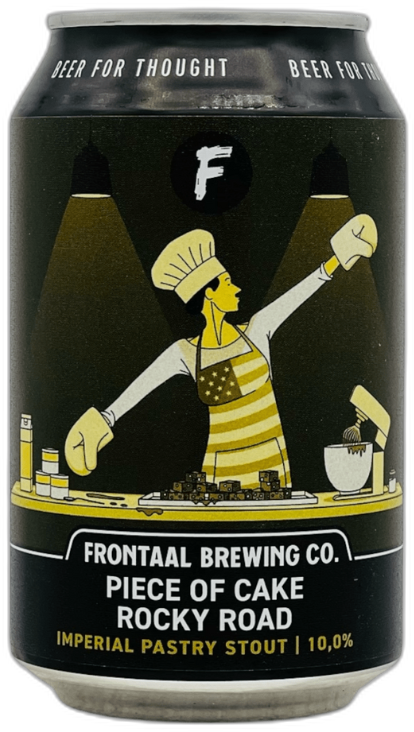 Frontaal Piece of Cake: Rocky Road blikje van 33cl