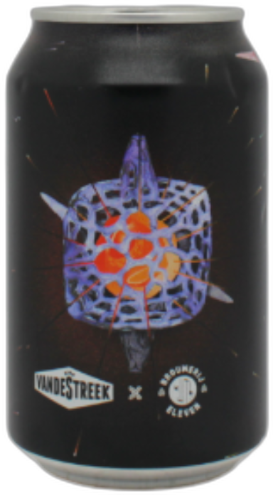 VandeStreek Red Quadrupel Red Wine BA blikje van 33cl