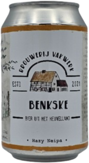 Vakwerk Benkske blikje van 33cl