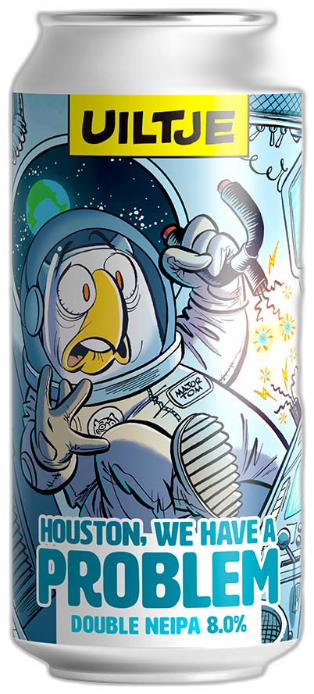 Uiltje Houston, we have a problem blik van 44cl