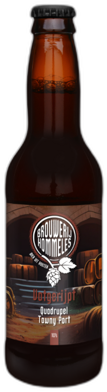 Hommeles Quadrupel Vatgerijpt Tawny Port flesje van 33cl