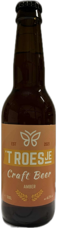 t Roesje Amber flesje van 33cl