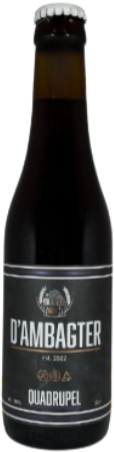 d’Ambagter Quadrupel flesje van 33cl