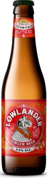 Lowlander Ginger Beer fles van 33cl