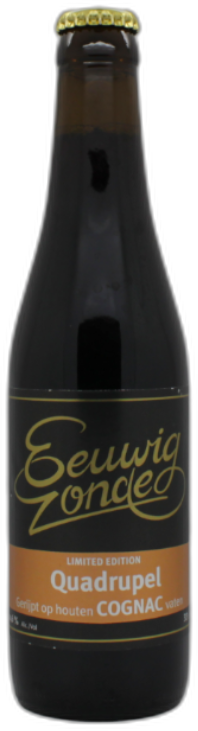Eeuwig Zonde Quadrupel Cognac BA flesje van 33cl