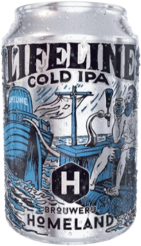 Homeland Lifeline blikje van 33cl