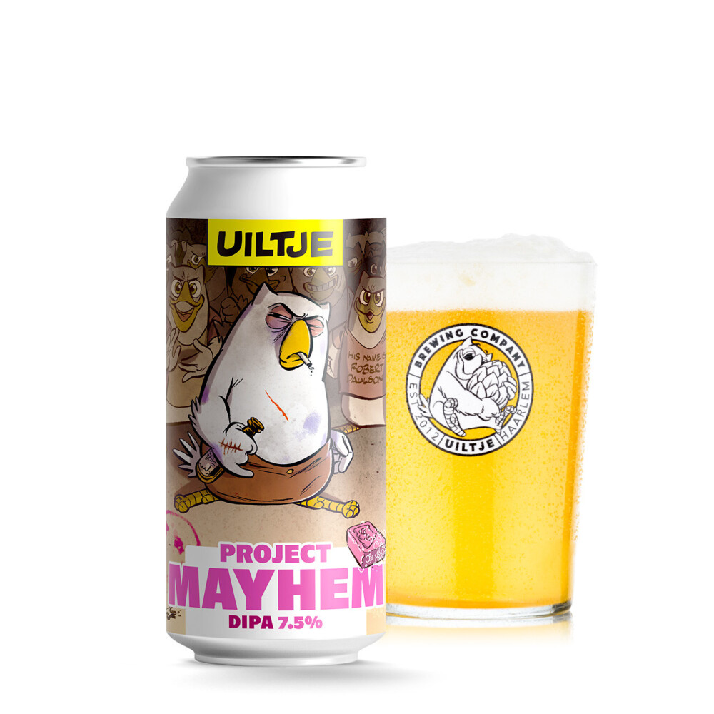 Uiltje Project Mayhem blik 44cl