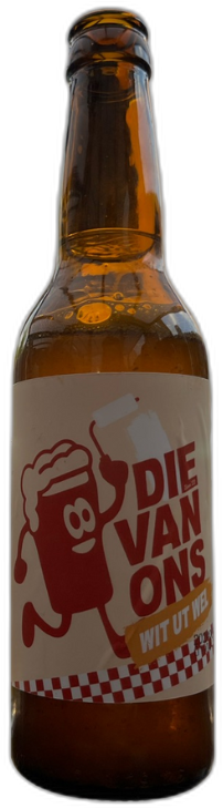 Die van Ons Wit Ut Wel flesje van 33cl