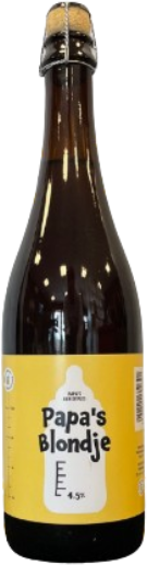Papa's Blondje fles van 75cl