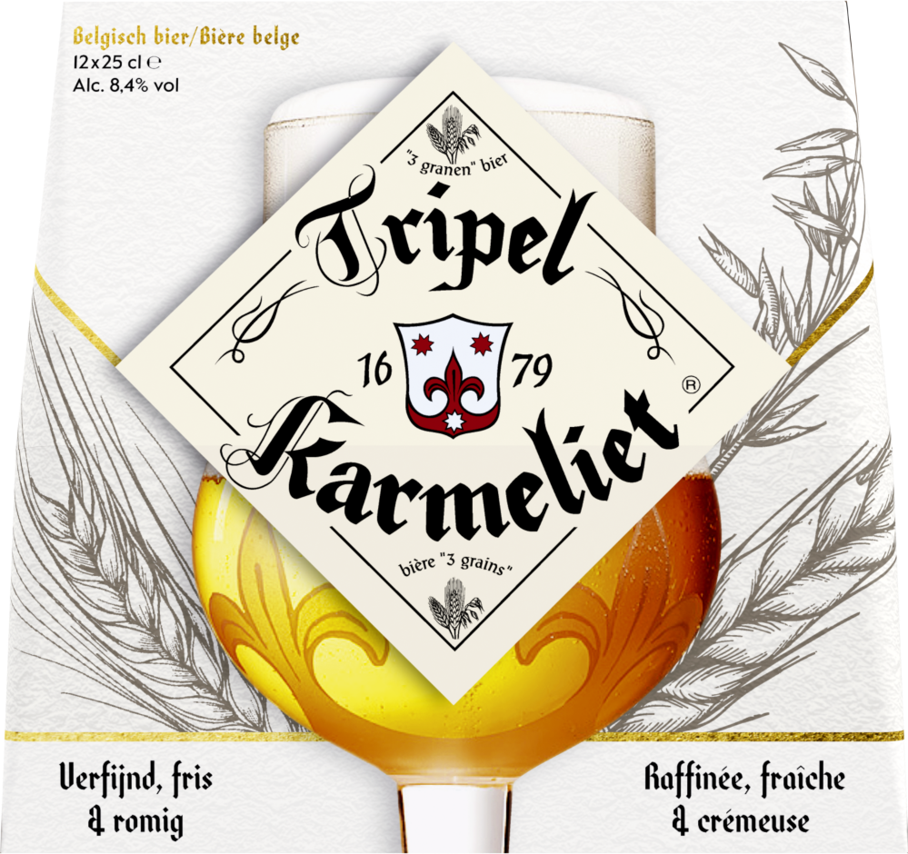 Karmeliet Tripel 12pack met flesjes van 25cl