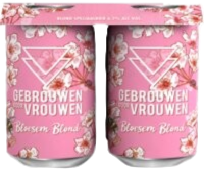 Bloesem Blond 4-pack met blikjes van 33cl