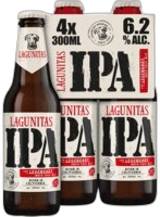 Lagunitas IPA 4-pack met flesjes van 30cl