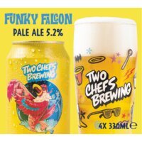 Two Chefs Brewing Two Chefs Brewing Funky falcon 4-pack