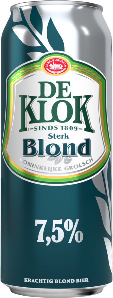 De Klok Sterk Blond blik van 50cl