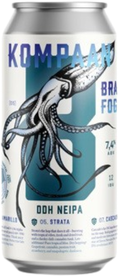 Kompaan Battle Royale Brain Fog blik van 44cl