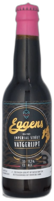 Eggens Imperial Stout Vatgerijpt flesje van 33cl