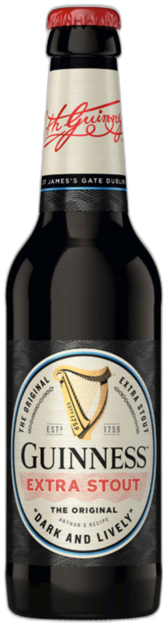 Guinness Extra Stout fles van 50cl