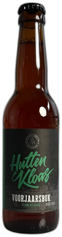 Huttenkloas Voorjaarsbok Van Kloas flesje van 33cl