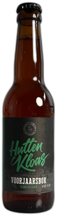 Huttenkloas Voorjaarsbok Van Kloas flesje van 33cl