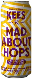 Kees Mad About Hops Falconer's Flight blik van 44cl