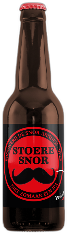 Stoere Snor flesje van 33cl