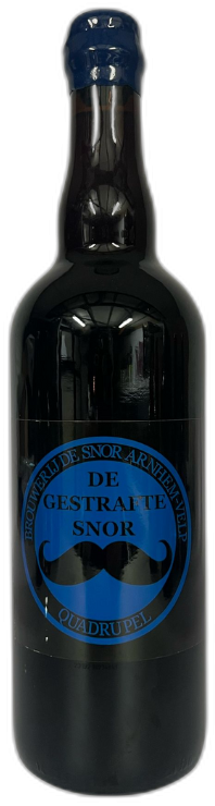 Gestrafte Snor fles van 75cl