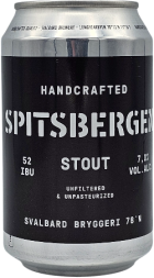 Svalbard Bryggeri Spitsbergen Stout blik 33cl