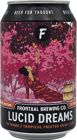 Frontaal Lucid Dreams blikje van 33cl