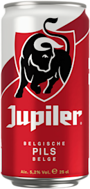 Jupiler Pils blikje van 25cl