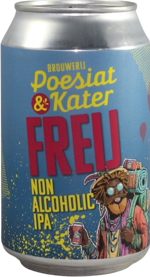 Poesiat & Kater FREIJ blikje van 33cl