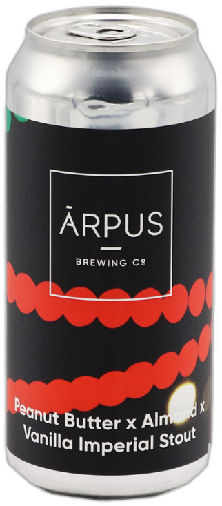 Arpus Peanut Butter X Almond X Vanilla Imperial Stout blik van 44cl
