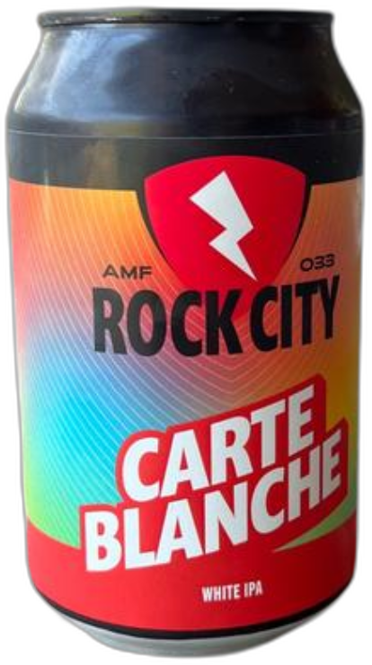 Rock City Carte Blanche blikje van 33cl