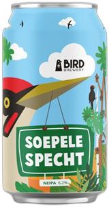 Bird Soepele Specht blikje van 33cl
