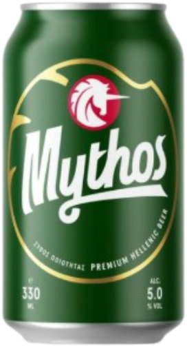 Mythos blikje van 33cl