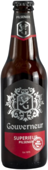 Gouverneur Superieur Pilsener flesje van 30cl