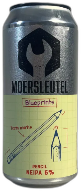 Moersleutel Blueprints: Pencil blik van 44cl