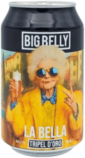 Big Belly LA BELLA blikje van 33cl