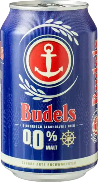 Budels Malt 0.0% blikje van 33cl