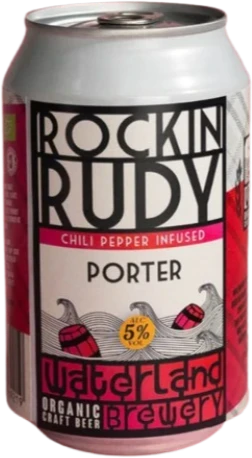 Waterland Rockin Rudy blikje van 33cl